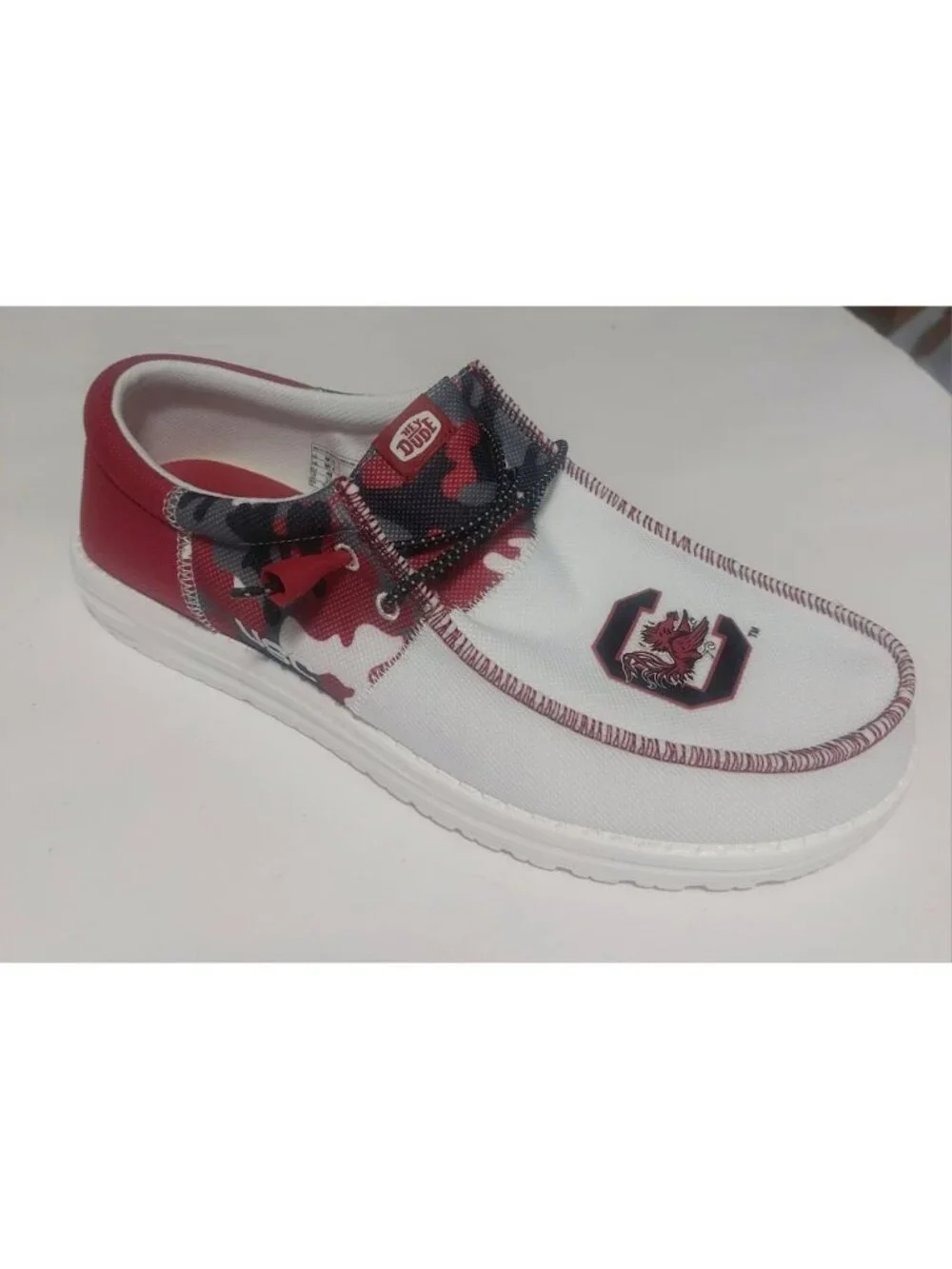 Hey Dude Wally Mens Size 15 South Carolina Gamecocks Casual Slip On Shoes Loafer